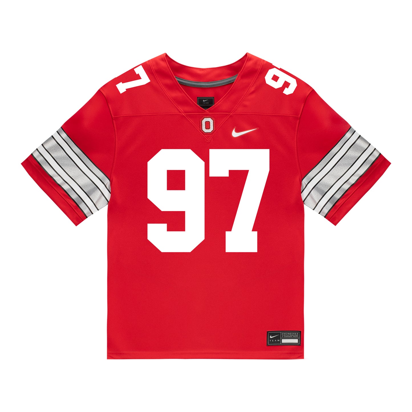 Ohio State Buckeyes Nike #97 Dre Quinn Student Athlete Scarlet Football Jersey