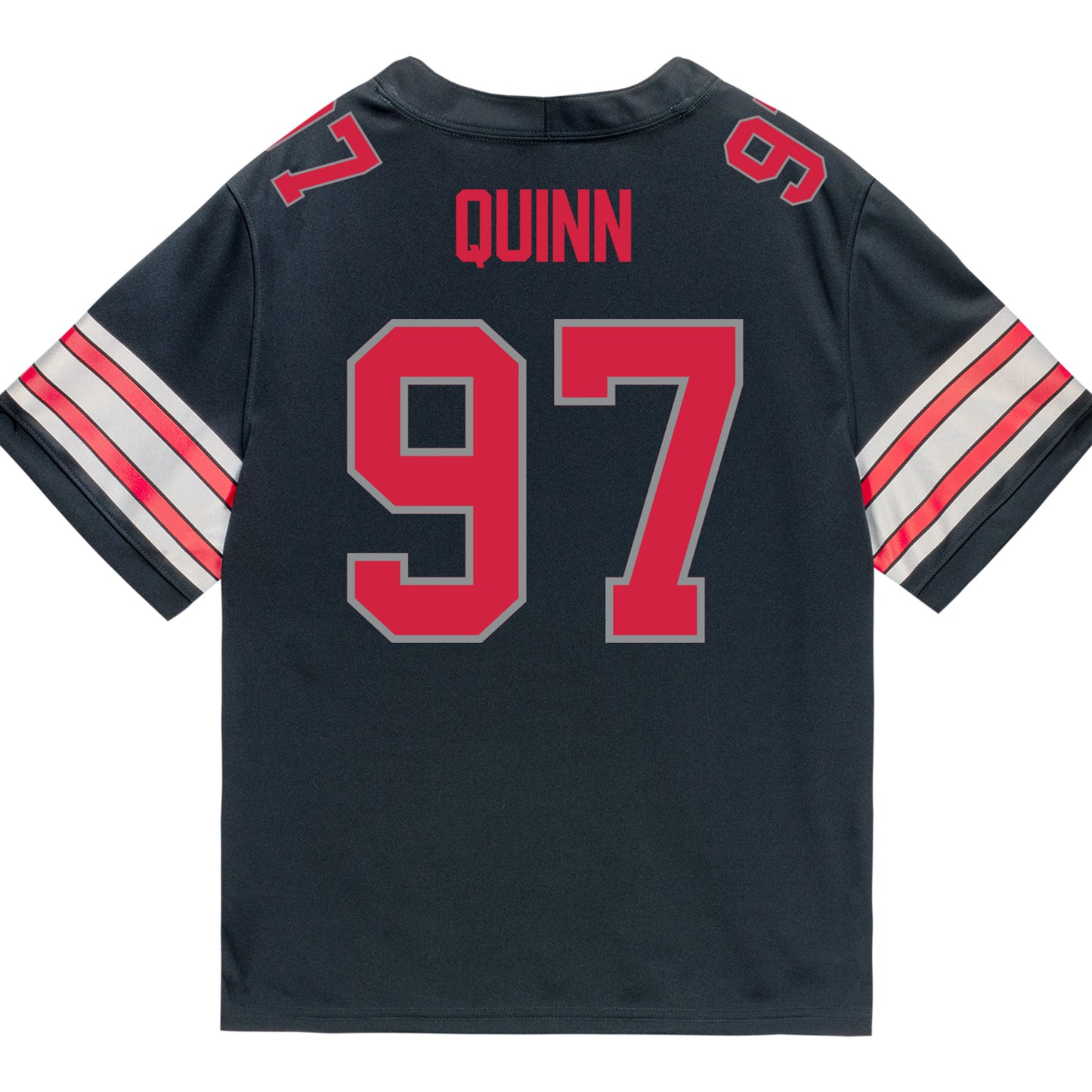 Ohio State Buckeyes Nike #97 Dre Quinn Student Athlete Black Football Jersey