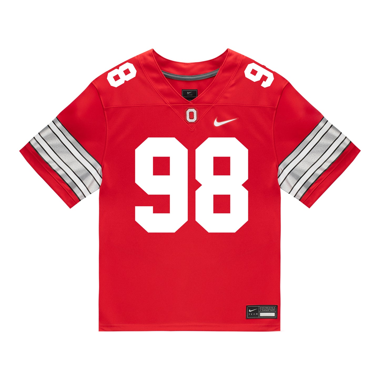 Ohio State Buckeyes Nike #98 Jamir Perez Student Athlete Scarlet Football Jersey