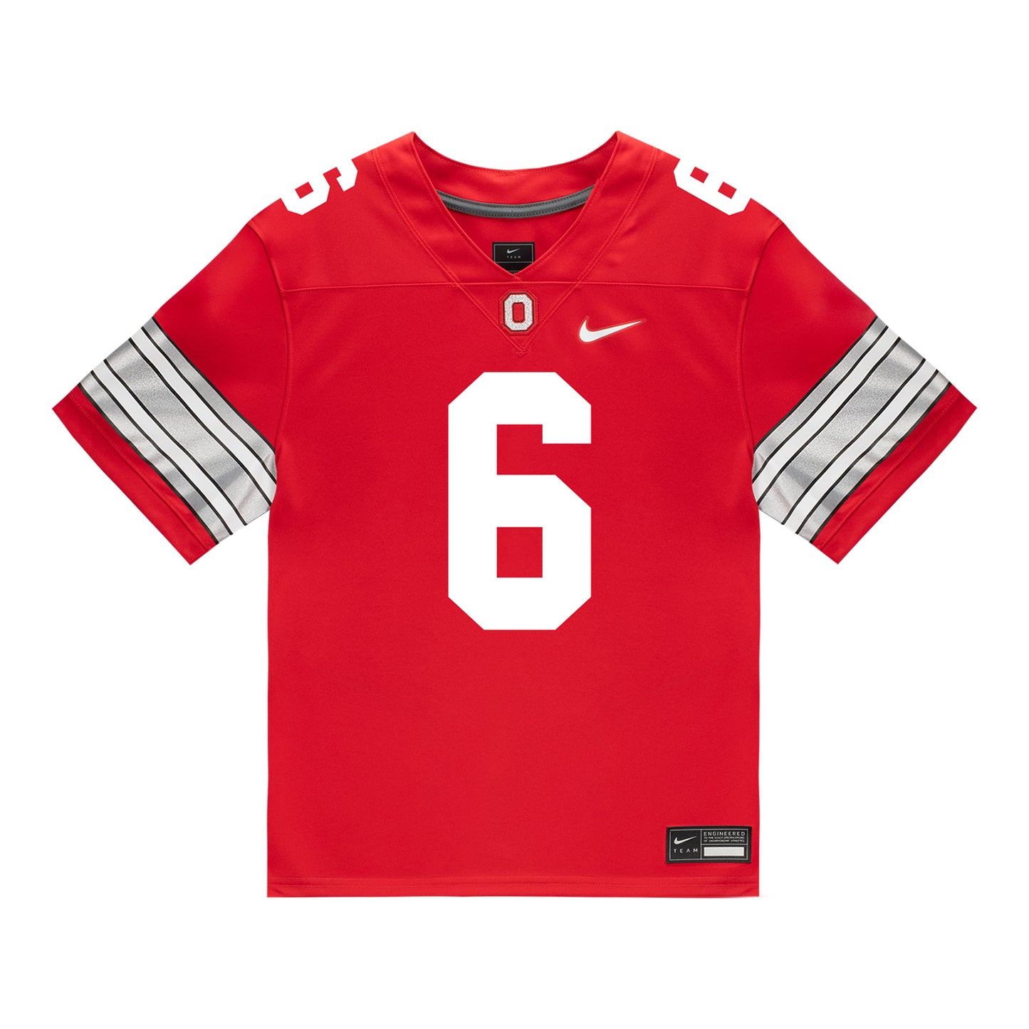 Ohio State Buckeyes Nike #6 Devin Sanchez Student Athlete Scarlet Football Jersey