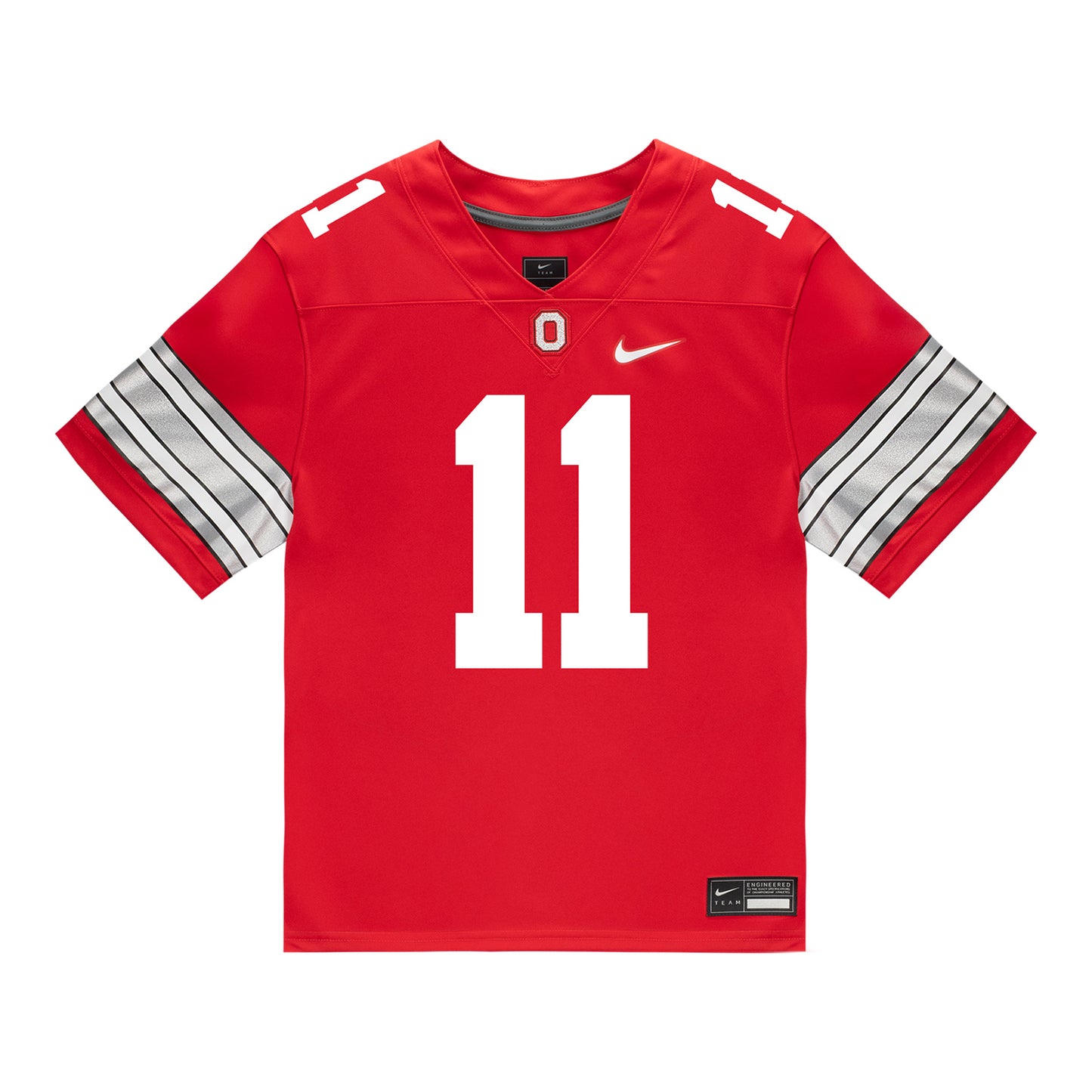 Ohio State Buckeyes Nike #11 Terry Moore Student Athlete Scarlet Football Jersey