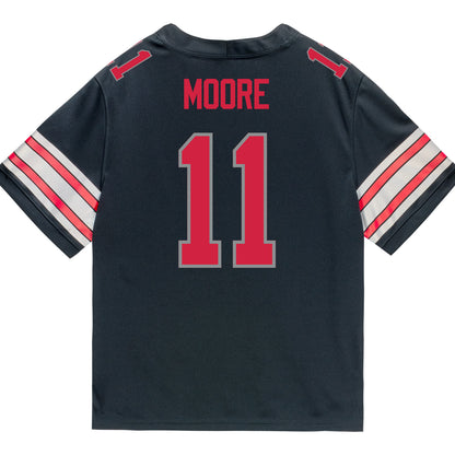 Ohio State Buckeyes Nike #11 Terry Moore Student Athlete Black Football Jersey
