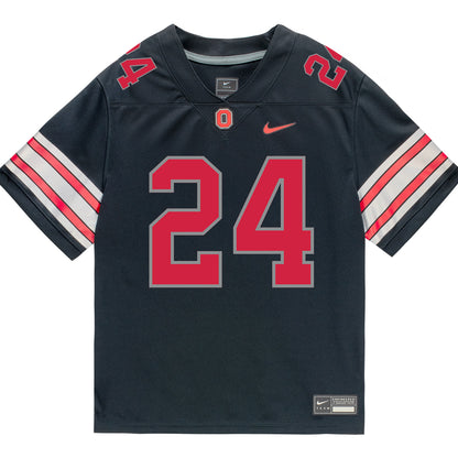 Ohio State Buckeyes Nike #24 Ja’Kobi Jackson Student Athlete Black Football Jersey