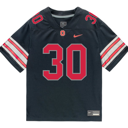 Ohio State Buckeyes Nike #30 Khmari Bing Student Athlete Black Football Jersey