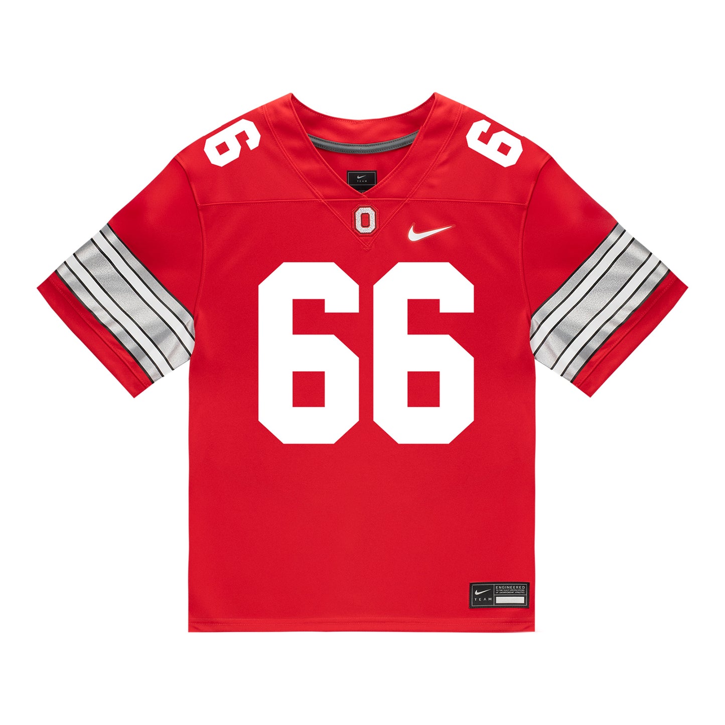 Ohio State Buckeyes Nike #66 Landry Brede Student Athlete Scarlet Football Jersey