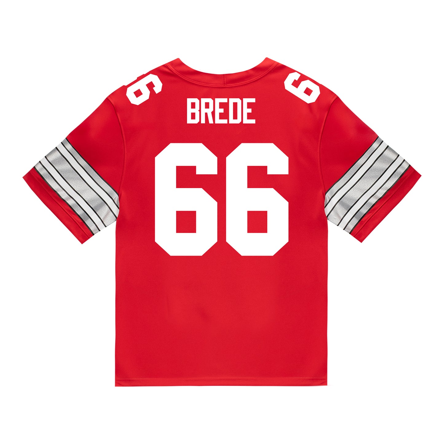 Ohio State Buckeyes Nike #66 Landry Brede Student Athlete Scarlet Football Jersey