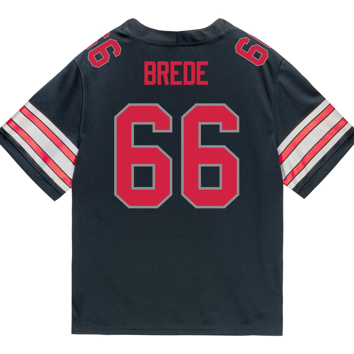 Ohio State Buckeyes Nike #66 Landry Brede Student Athlete Black Football Jersey