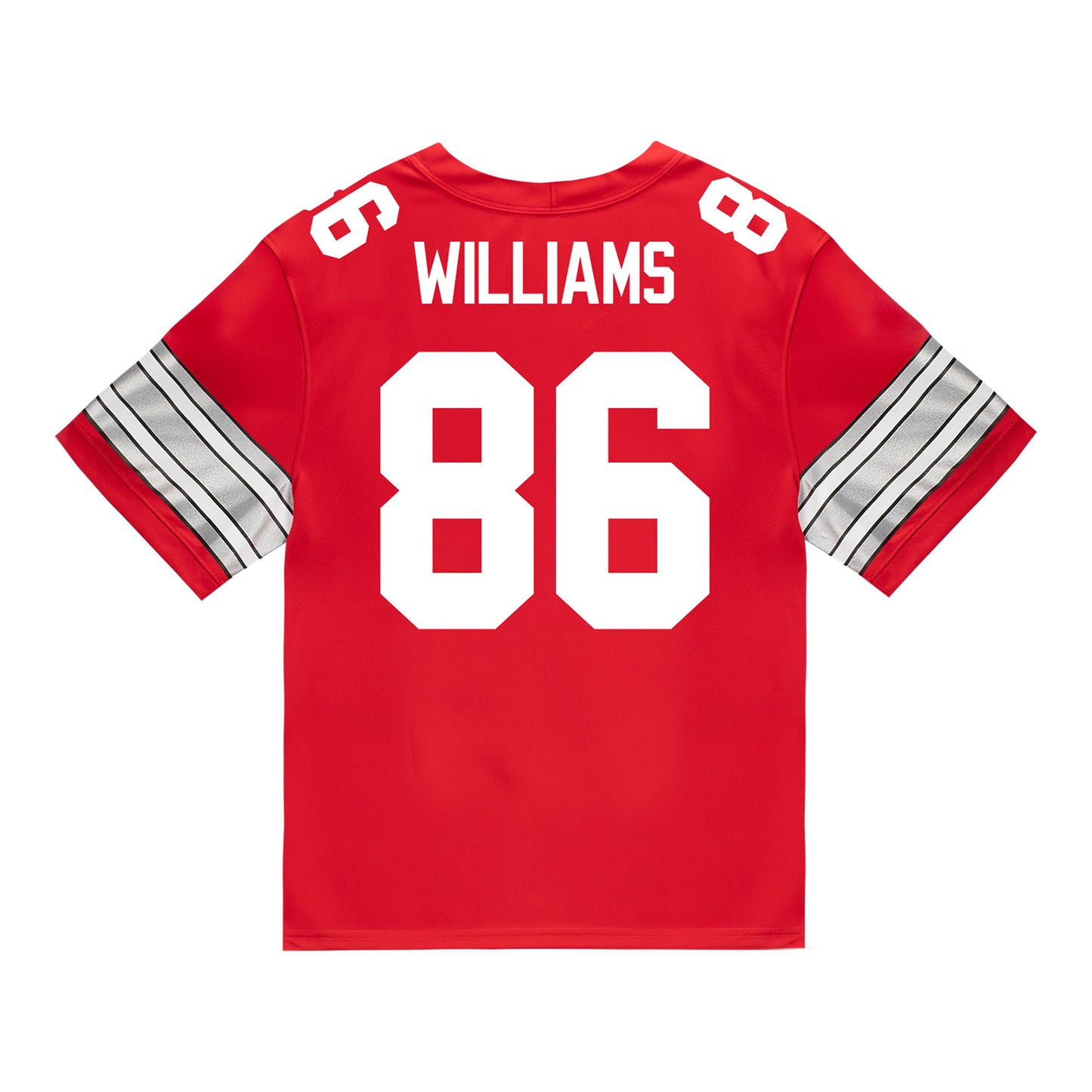 Ohio State Buckeyes Nike #86 Mason Williams Student Athlete Scarlet Football Jersey