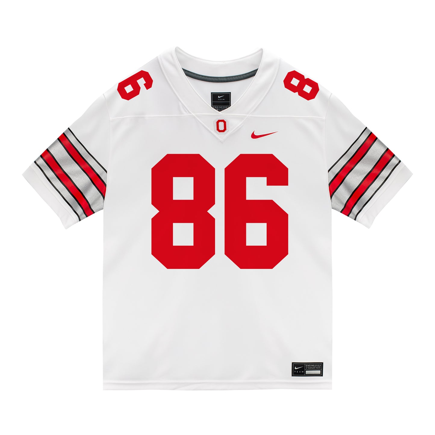 Ohio State Buckeyes Nike #86 Mason Williams Student Athlete White Football Jersey