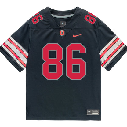 Ohio State Buckeyes Nike #86 Mason Williams Student Athlete Black Football Jersey