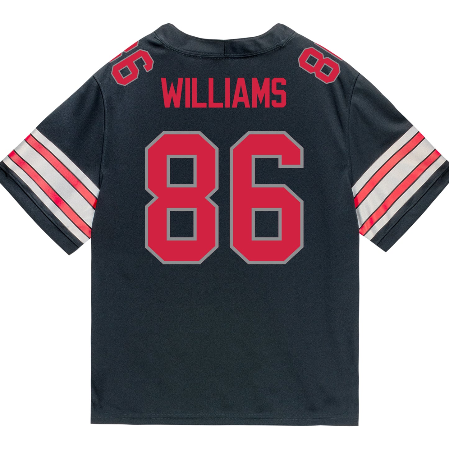 Ohio State Buckeyes Nike #86 Mason Williams Student Athlete Black Football Jersey