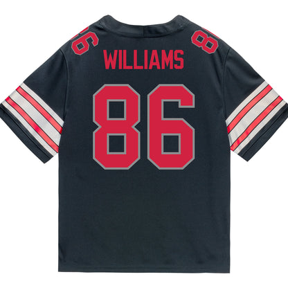 Ohio State Buckeyes Nike #86 Mason Williams Student Athlete Black Football Jersey