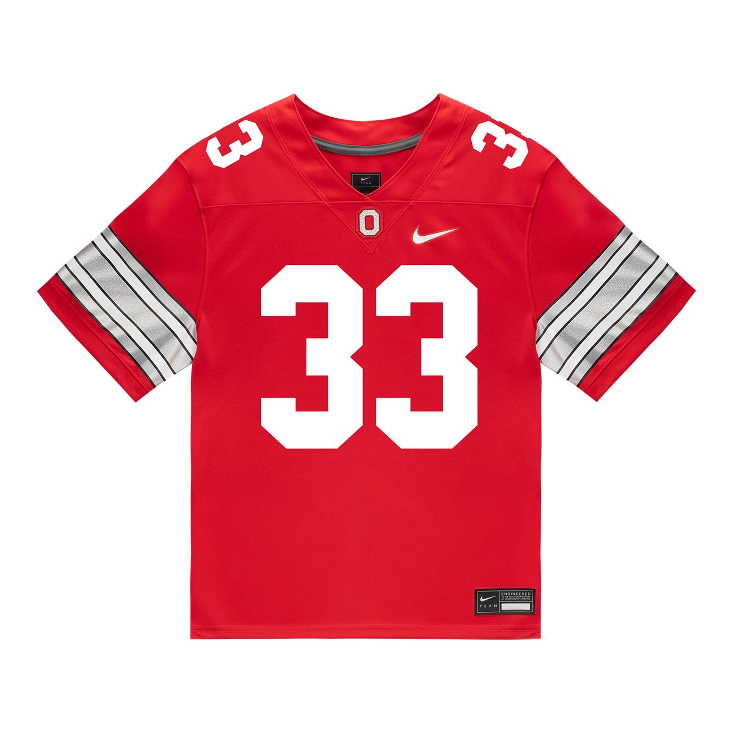 Ohio State Buckeyes Nike #33 Ryan Seimetz Student Athlete Scarlet Football Jersey