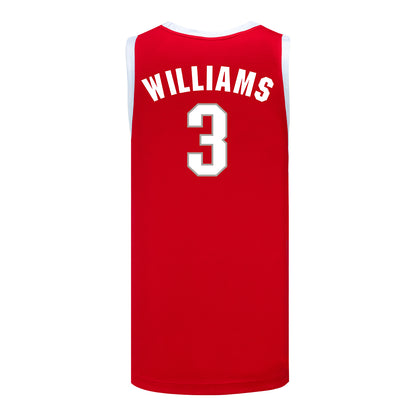 Ohio State Buckeyes #3 Jimmie Williams Student Athlete Basketball Jersey