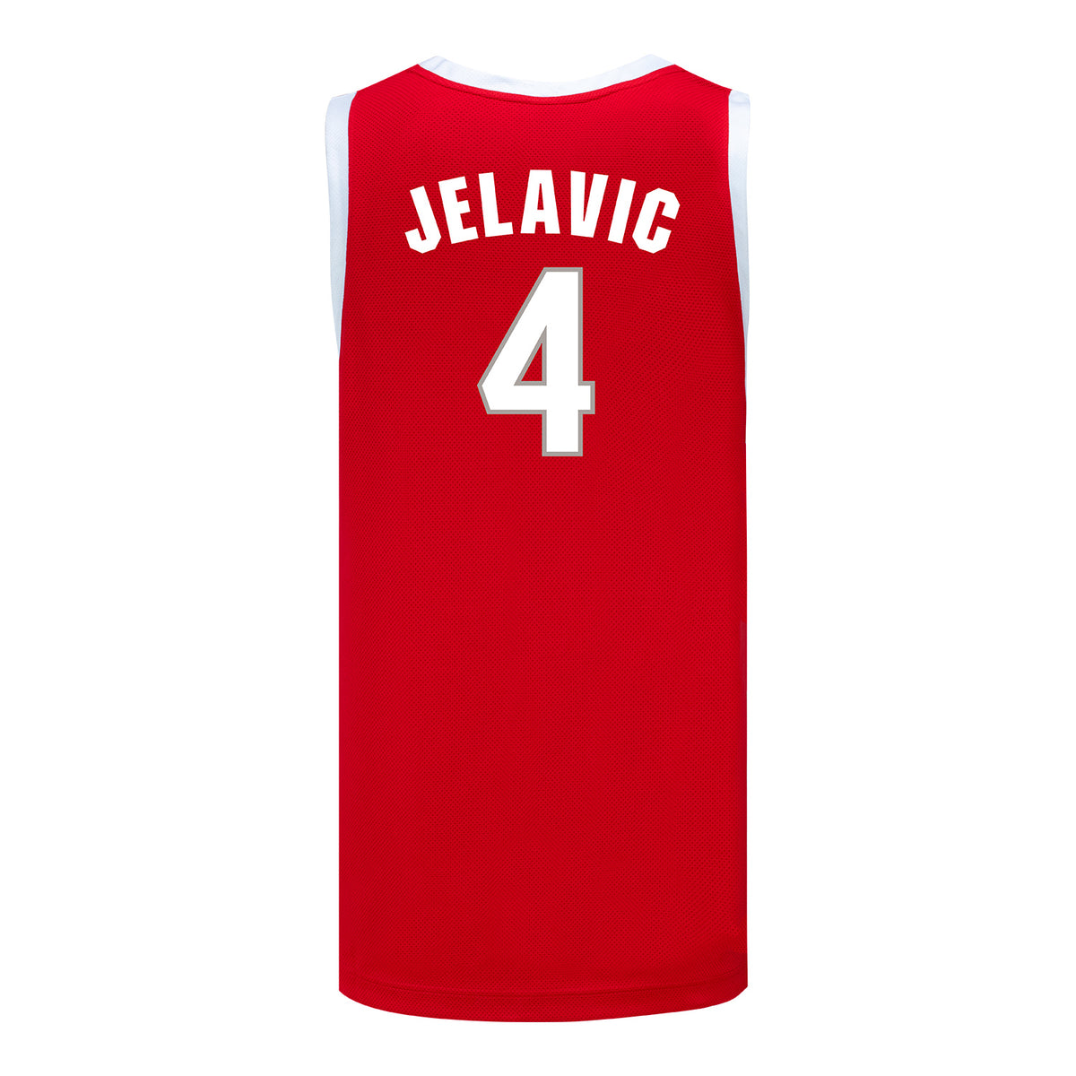 Ohio State Buckeyes #4 Andrija Jelavic Student Athlete Basketball Jersey