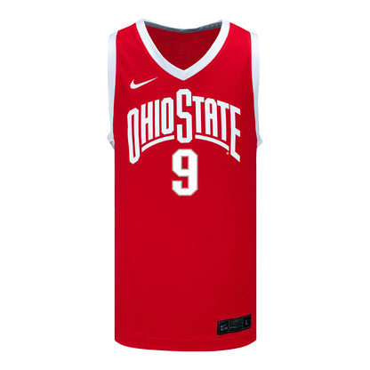 Ohio State Buckeyes #9 Alex Smith Student Athlete Basketball Jersey