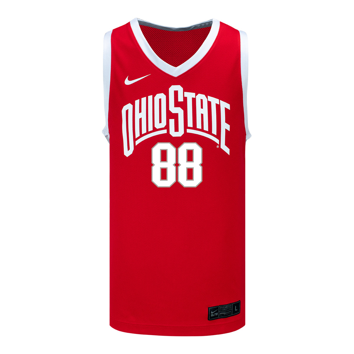 Ohio State Buckeyes #88 Vuk Lazarevic Student Athlete Basketball Jersey