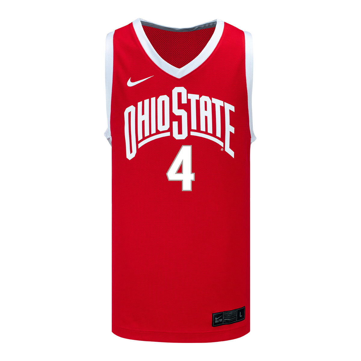 Ohio State Buckeyes #4 Atlee Vanesko Student Athlete Women's Basketball Jersey