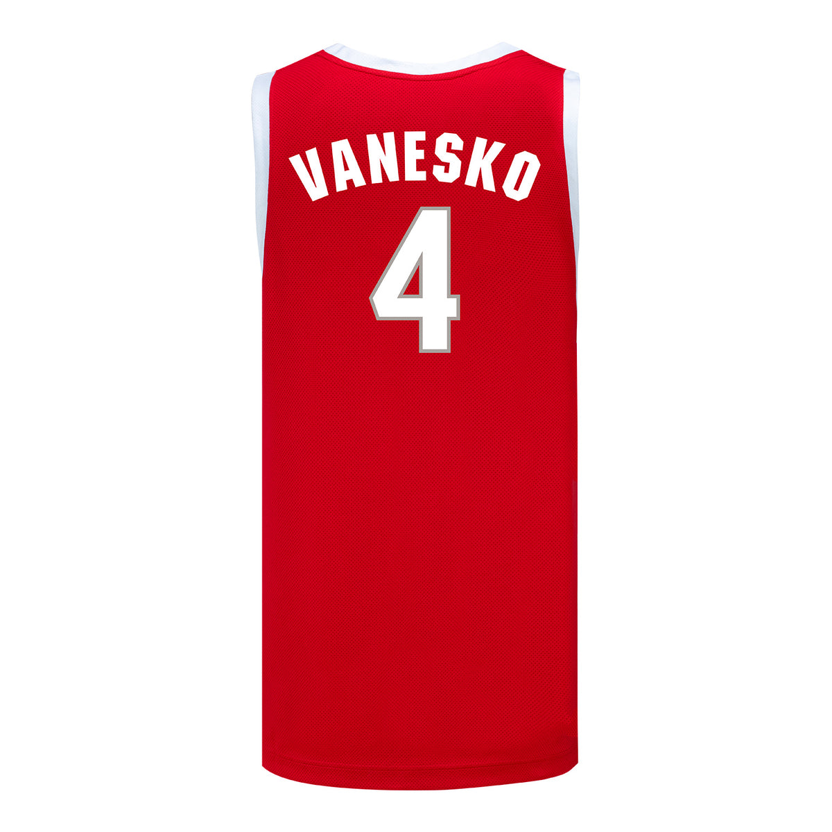 Ohio State Buckeyes #4 Atlee Vanesko Student Athlete Women's Basketball Jersey