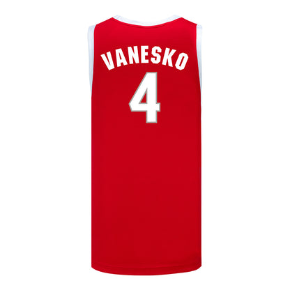 Ohio State Buckeyes #4 Atlee Vanesko Student Athlete Women's Basketball Jersey