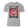 Youth Ohio State Buckeyes #17 Carnell Tate NIL Comic T-Shirt
