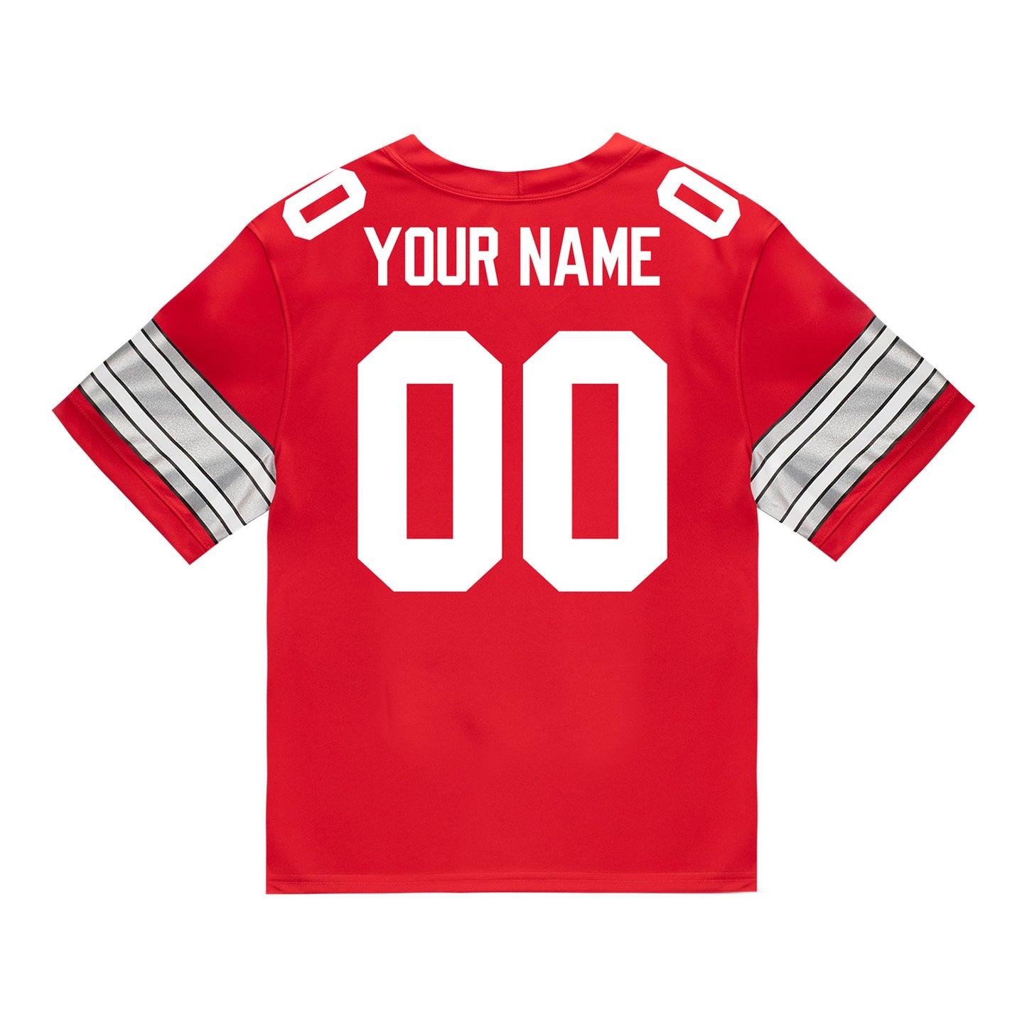 Men's Ohio State Buckeyes Personalized Nike Scarlet Game Jersey