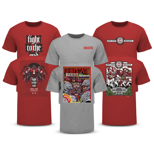 Ohio State 2026 Football Program T-Shirt Bundle