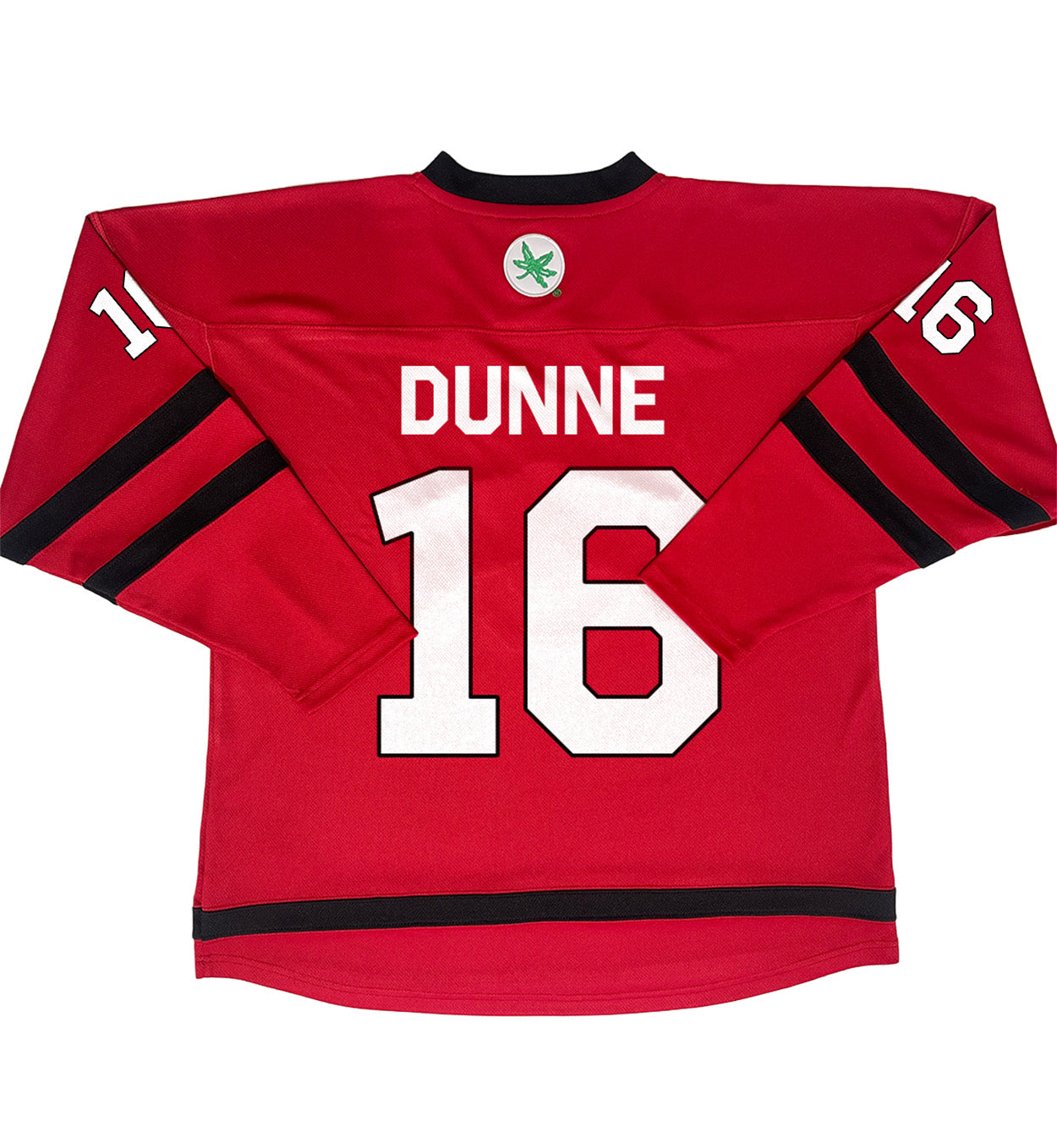 Ohio State Buckeyes #16 Joy Dunne Student Athlete Women's Hockey Jersey - Back