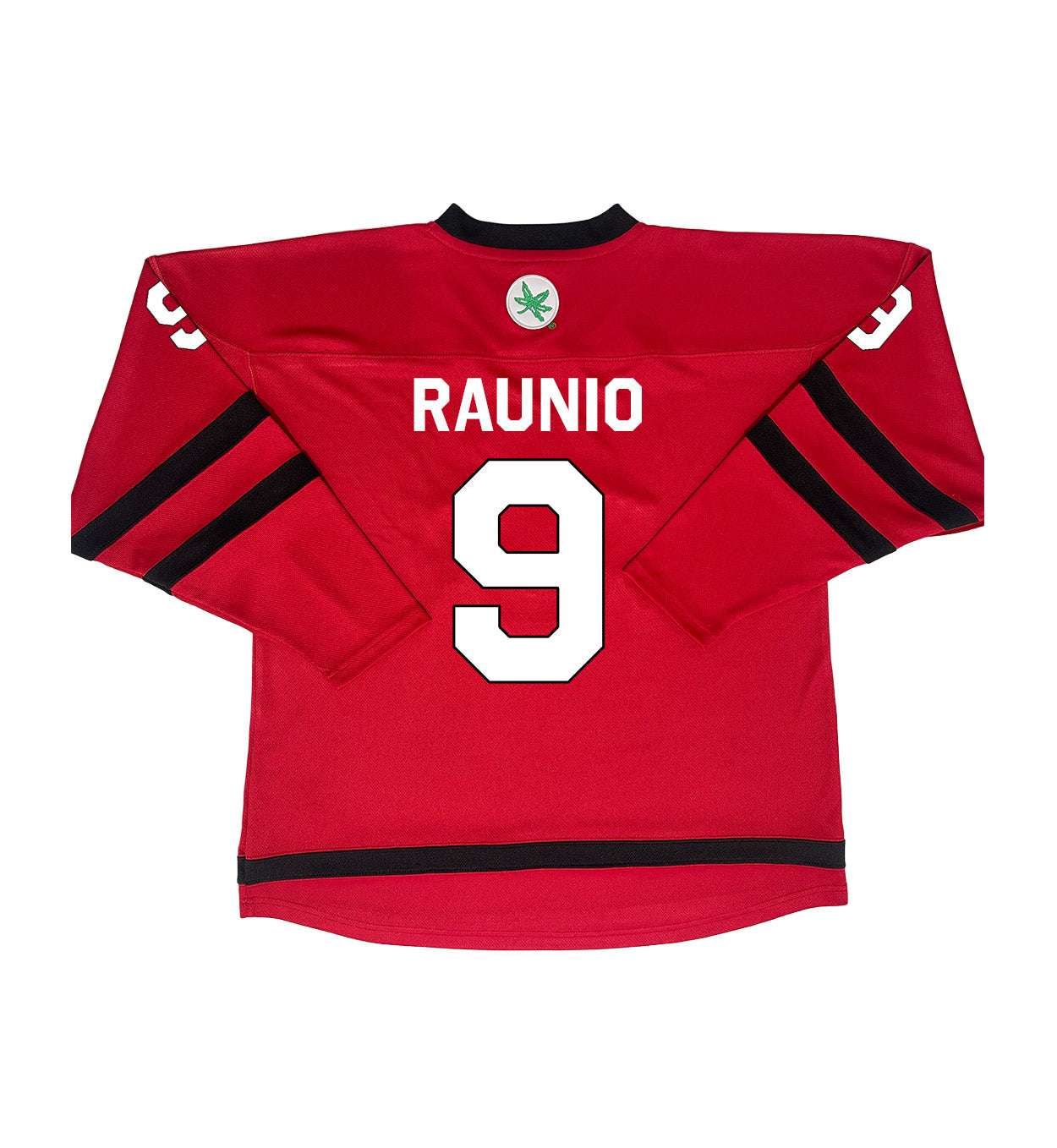 Ohio State Buckeyes #9 Jenna Raunio Student Athlete Women's Hockey Jersey - Back