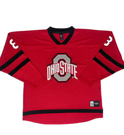 Ohio State Buckeyes #8 Hilda Svensson Student Athlete Women's Hockey Jersey - Front