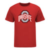 Ohio State Buckeyes #23 Cayla Barnes Student Athlete Women's Hockey T-Shirt In Scarlet - Front View