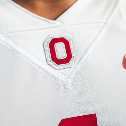 White Jersey - Collar Logo