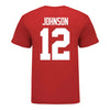 Ohio State Buckeyes Men's Lacrosse Student Athlete #12 Caton Johnson T-Shirt
