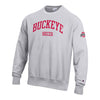 Ohio State Buckeyes Champion Soccer Gray Crew Neck Sweatshirt