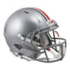 Ohio State Buckeyes Mini Speed Helmet in Silver - Right Side View
