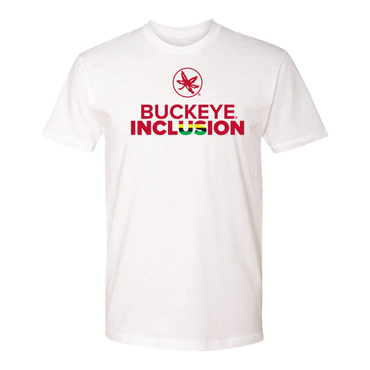 Ohio State Buckeyes Inclusion Black Excellence White T-Shirt - Front View