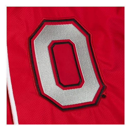 Ohio State Buckeyes Team Origins 100th Anorak Hooded Sweatshirt - Up Close Detail View