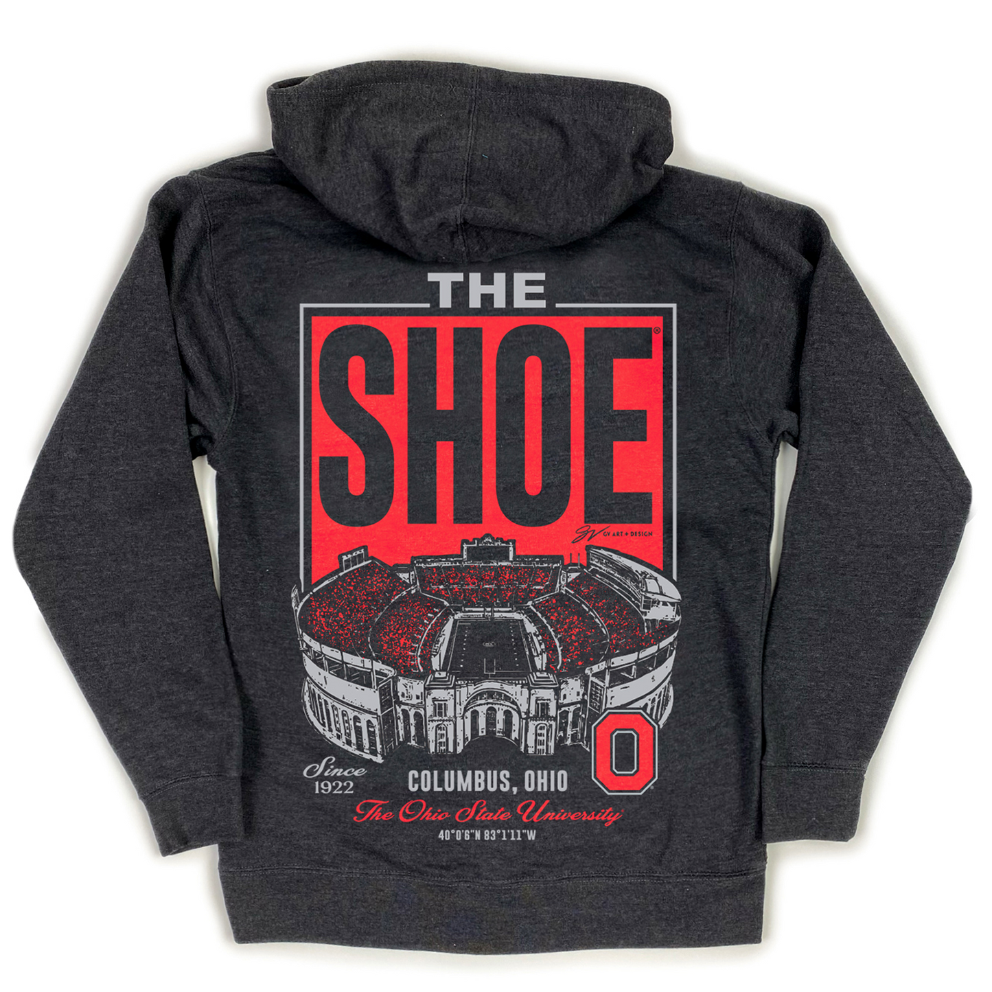 Ohio State Buckeyes GV Art & Design The Shoe Sweatshirt