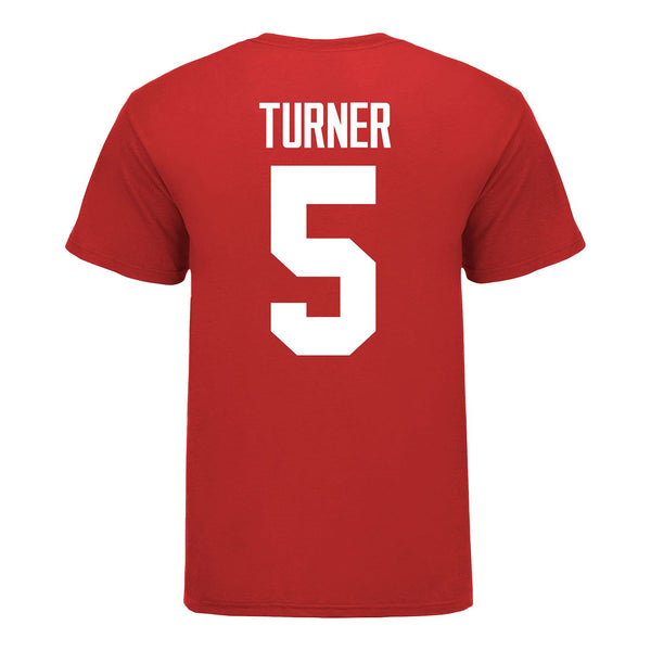Ohio State Buckeyes Women's Lacrosse Student Athlete #5 Ashley Turner T-Shirt