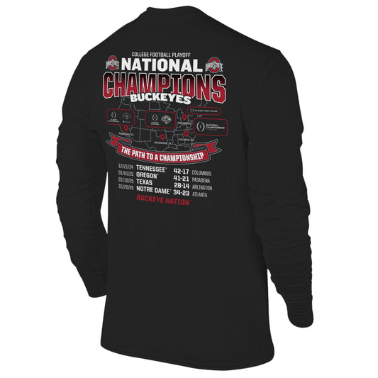 Ohio State Buckeyes Path To Championship T-Shirt