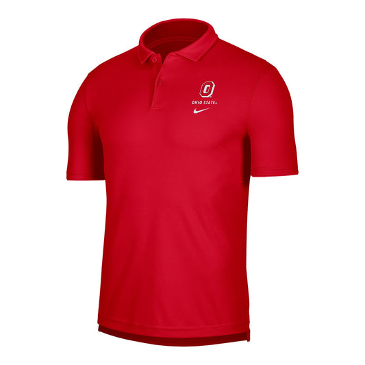 Ohio State Buckeyes Nike Dri-Fit Collegiate UV Polo - Front View