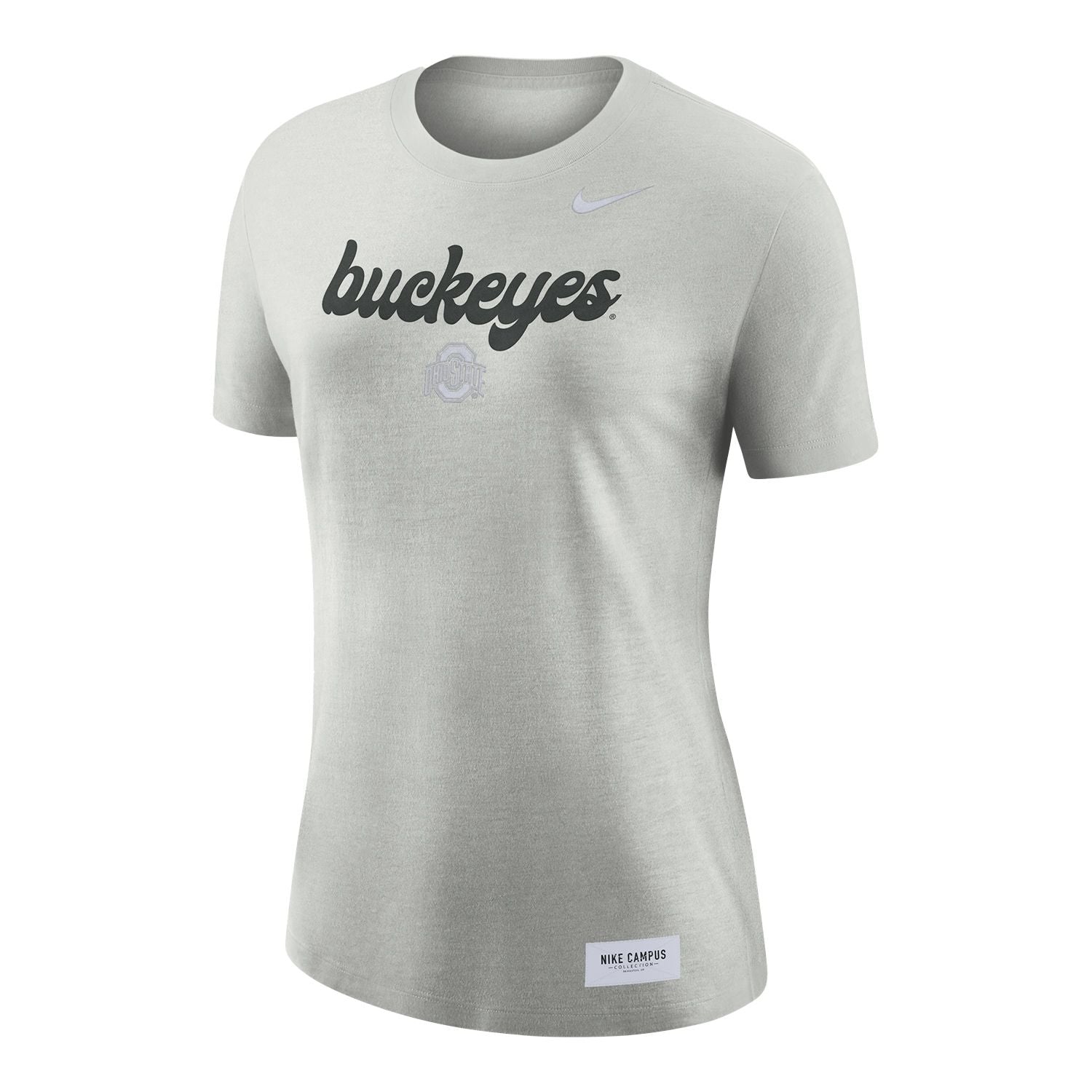 Ladies Ohio State Buckeyes Nike Dri-Fit Buckeyes Crew T-Shirt / Medium