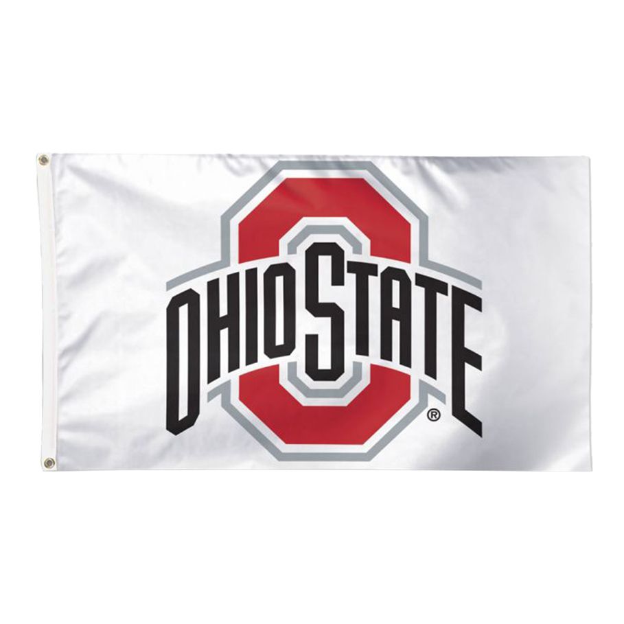 Ohio State University Wood Wall Hanging with O-H-I-O Logo