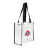 Ohio State Buckeyes Clear Zipper Tote - Angled Right View