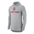 Ohio State Buckeyes Nike Dri-Fit Hoodie Long Sleeve T-Shirt in Gray - Front View