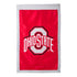 Ohio State Buckeyes Ohio Vertical Flag in Scarlet - Front View