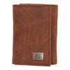 Ohio State Buckeyes Tri-Fold Wallet in Brown - Front View