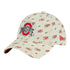 Ladies Ohio State Buckeyes Bloom Adjustable Hat - Angled Left View