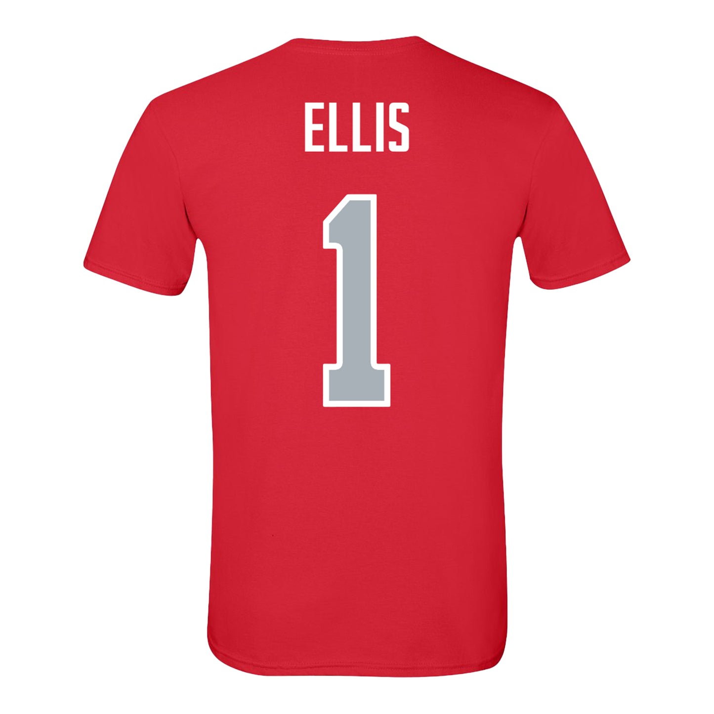 Ohio State Buckeyes Baseball Student Athlete T-Shirt #1 Lee Ellis - Back