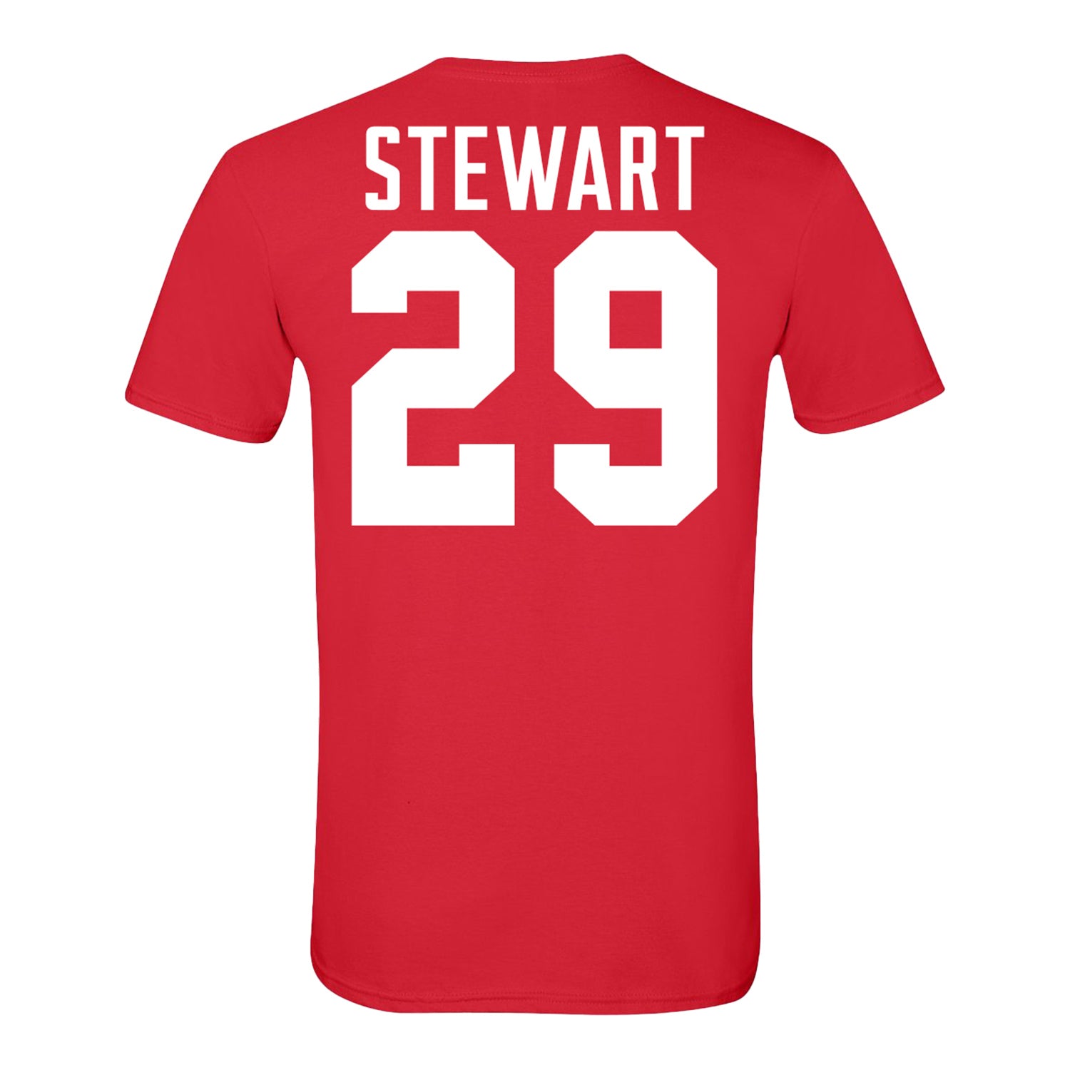 Ohio State Buckeyes #29 Deshawn Stewart Student Athlete Football T-Shirt - Back